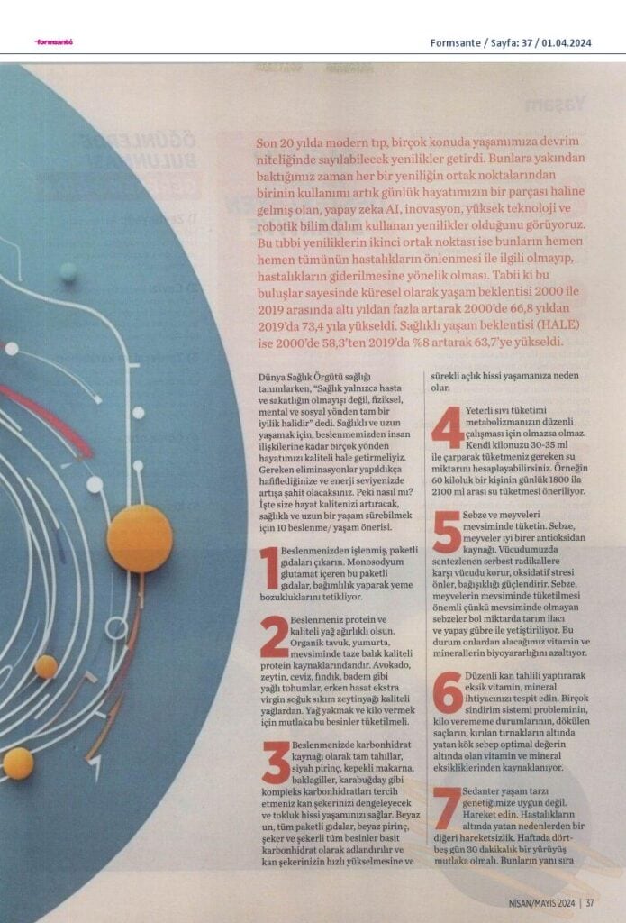 Formsante Dergisi