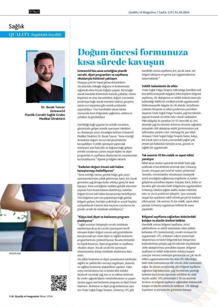 Quality Dergisi / Nisan