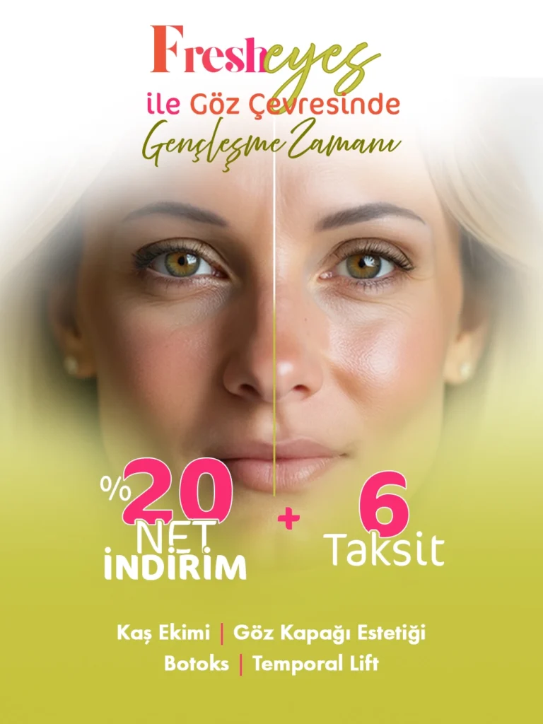 FreshEyes ile Göz Çevresi Estetiğinde Yeni Dönem Başlıyor FreshEyes ile Göz Çevresi Estetiğinde Yeni Dönem Başlıyor