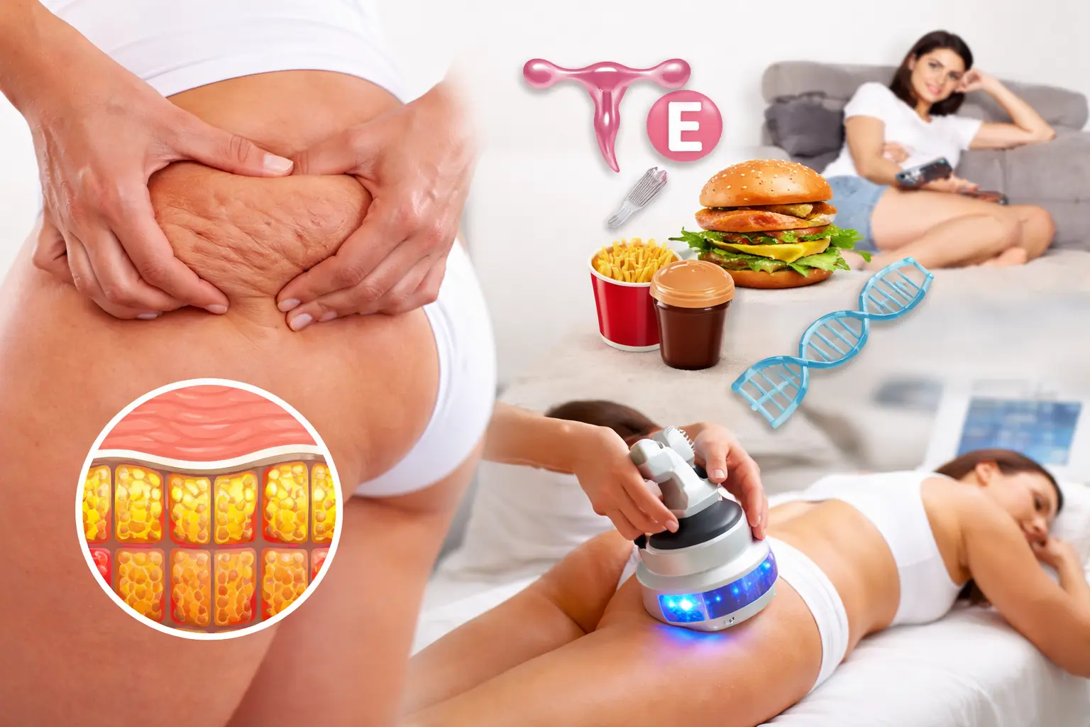 Selülit Neden Olur? Selülitleri Nasıl Yok Ederiz?