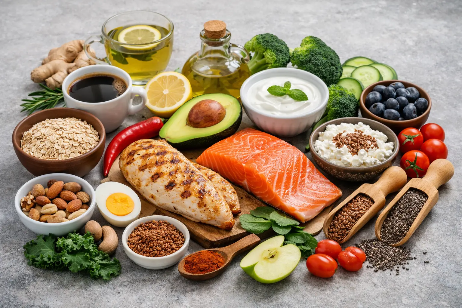 Zayıflama Sürecinde Yağ Yakımını Destekleyen Gıdalar